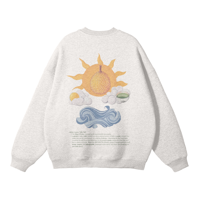 The King of Fruits (+Matcha) Crewneck Sweatshirt 🌞☁️🍵🌊